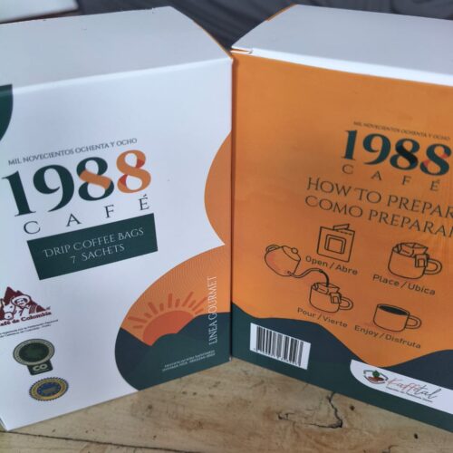 1988 Café. Drips de 12g