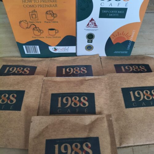 1988 Café. Drips y Cacao